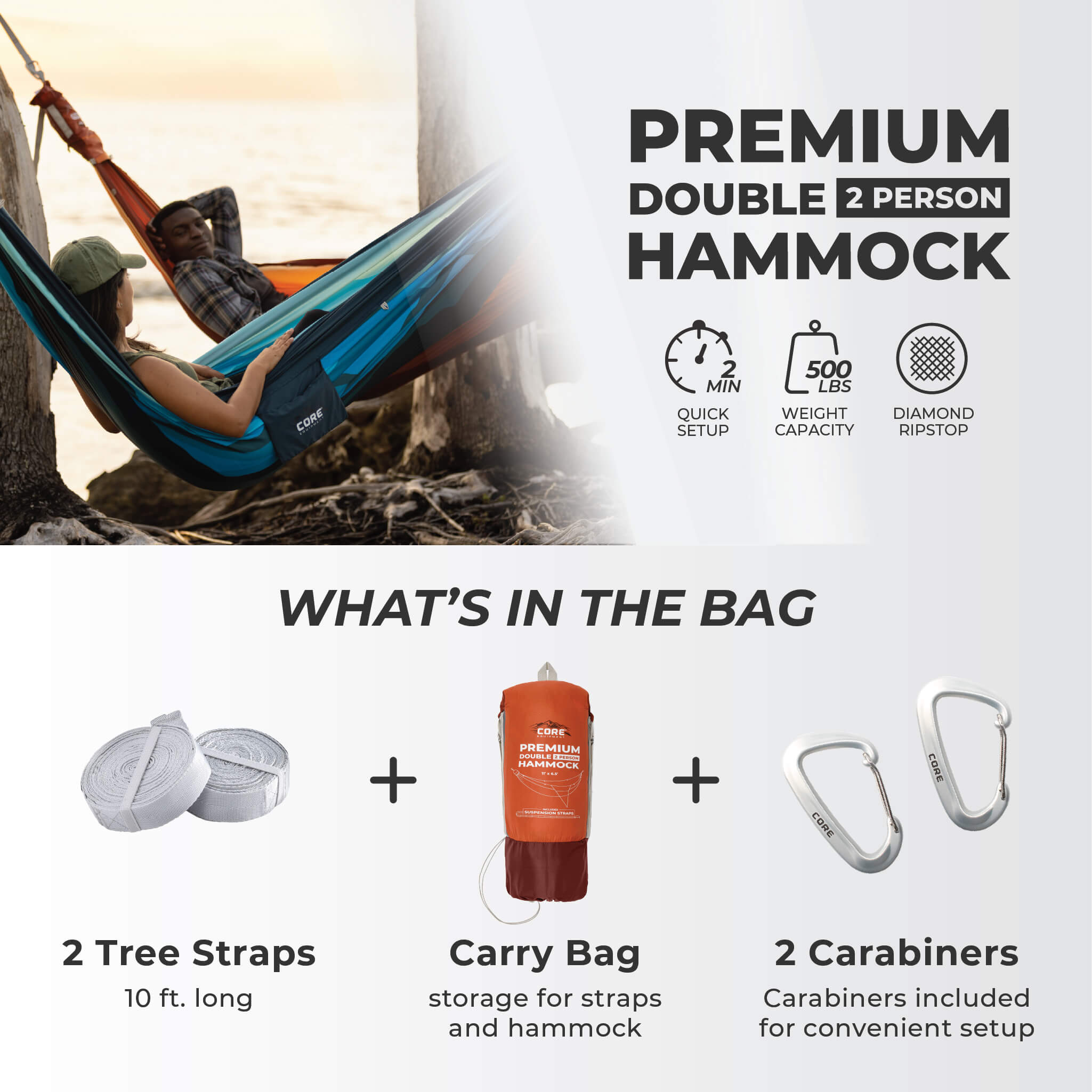 Premium Double Hammock
