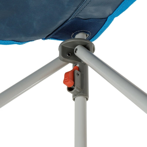 Close-up of locking frame on CORE Youth Quad Chair.
