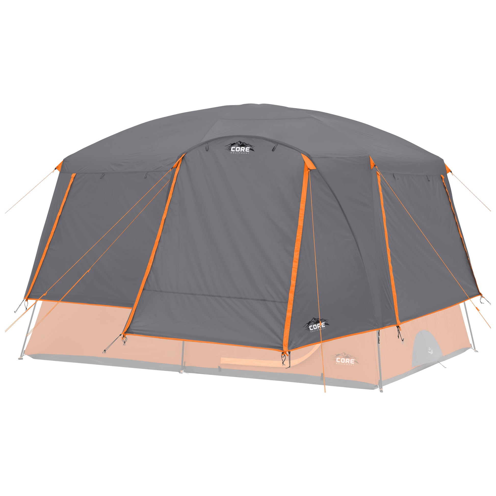 10 Person Straight Wall Cabin Tent Full Rainfly Accessory
