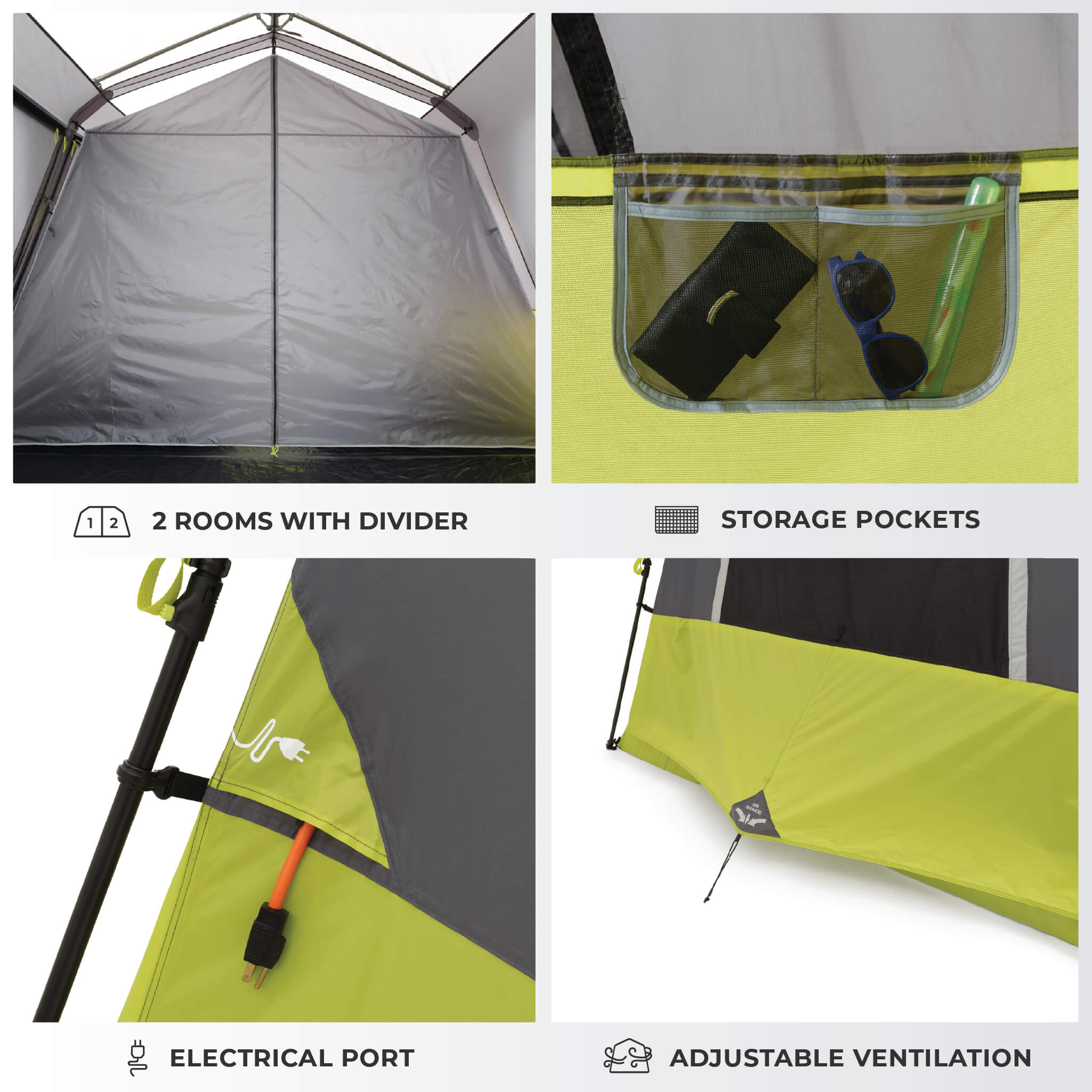 10 Person Instant Cabin Tent – Core Equipment