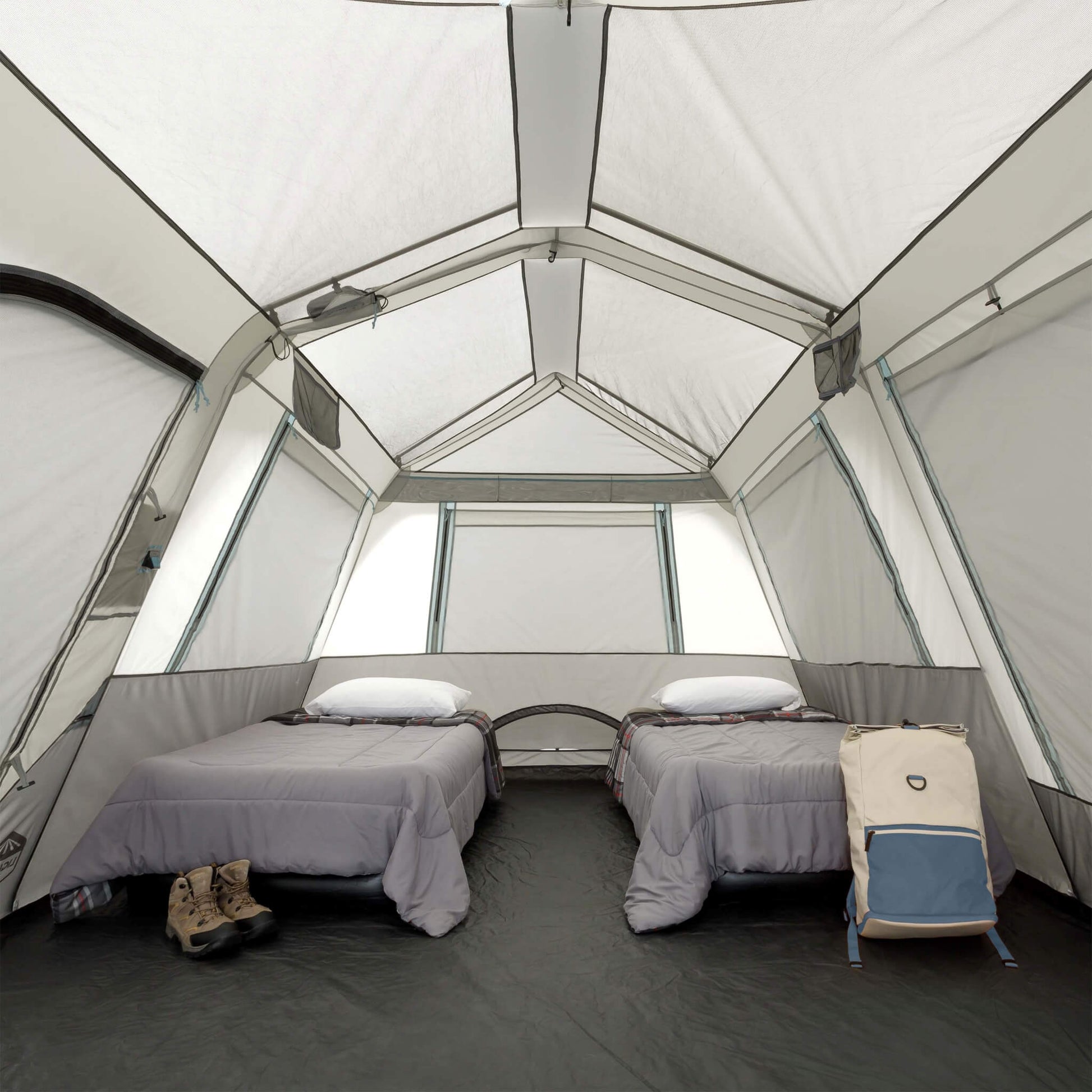 creative tent international 10 Person Lighted Instant Cabin Tent – Core Equipment