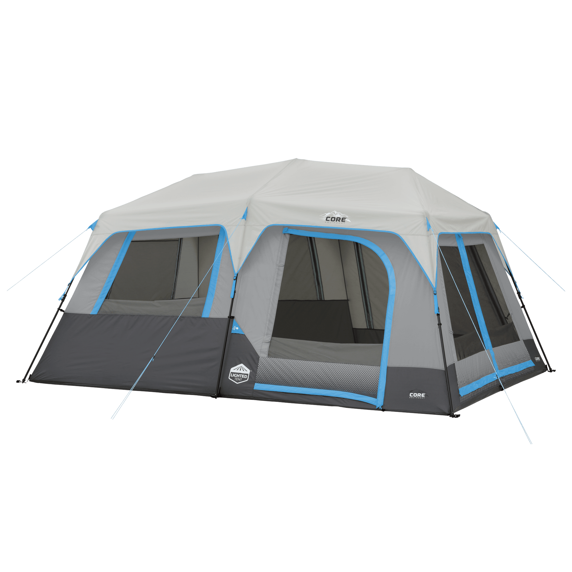 コストコ - 【最終値下げ】CORE10PERSON LIGHTED INSTANT TENT core-10-person-lighted-gray-