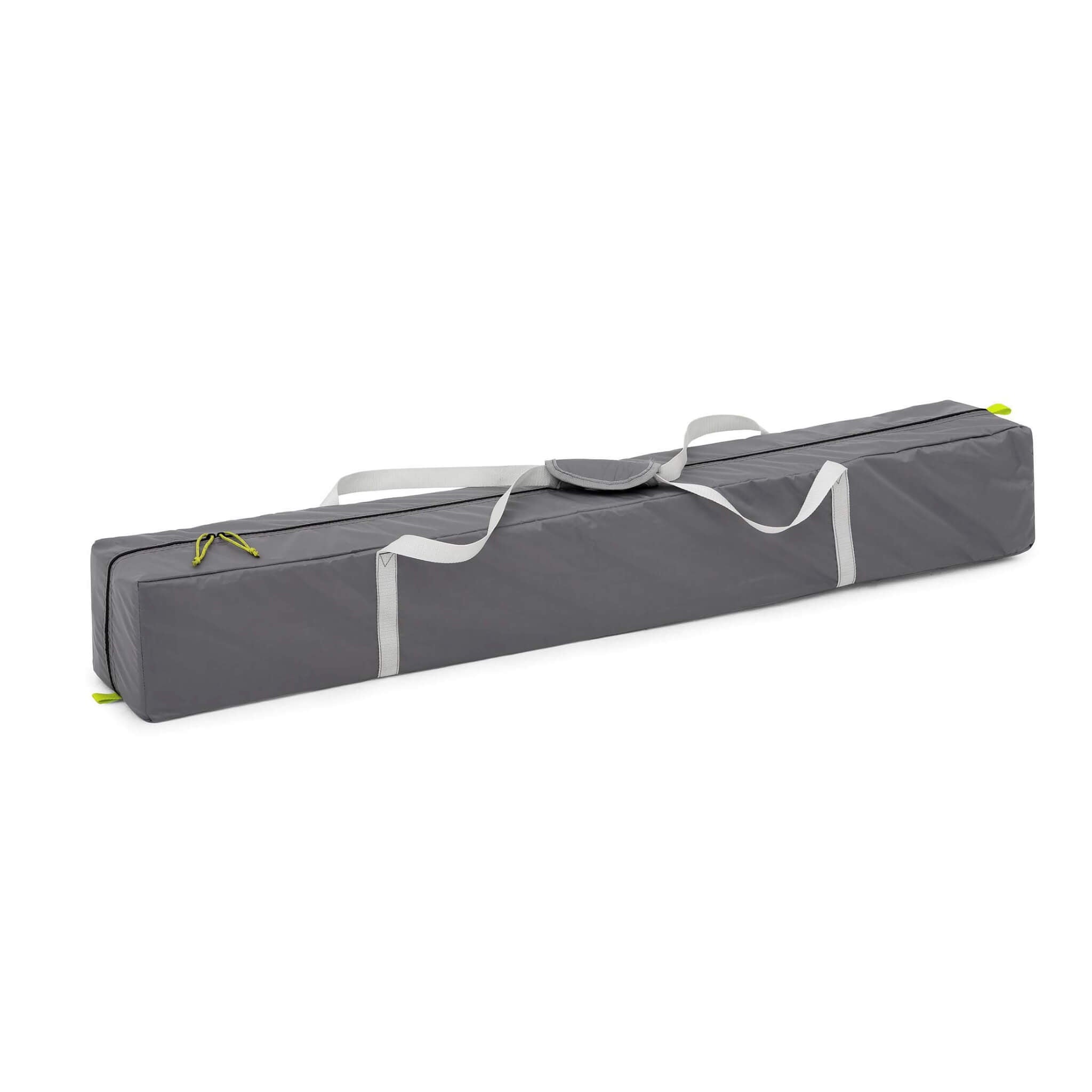 CORE 10x10 instant screen house packed in gray carry bag with straps, designed for easy transport and storage between uses.