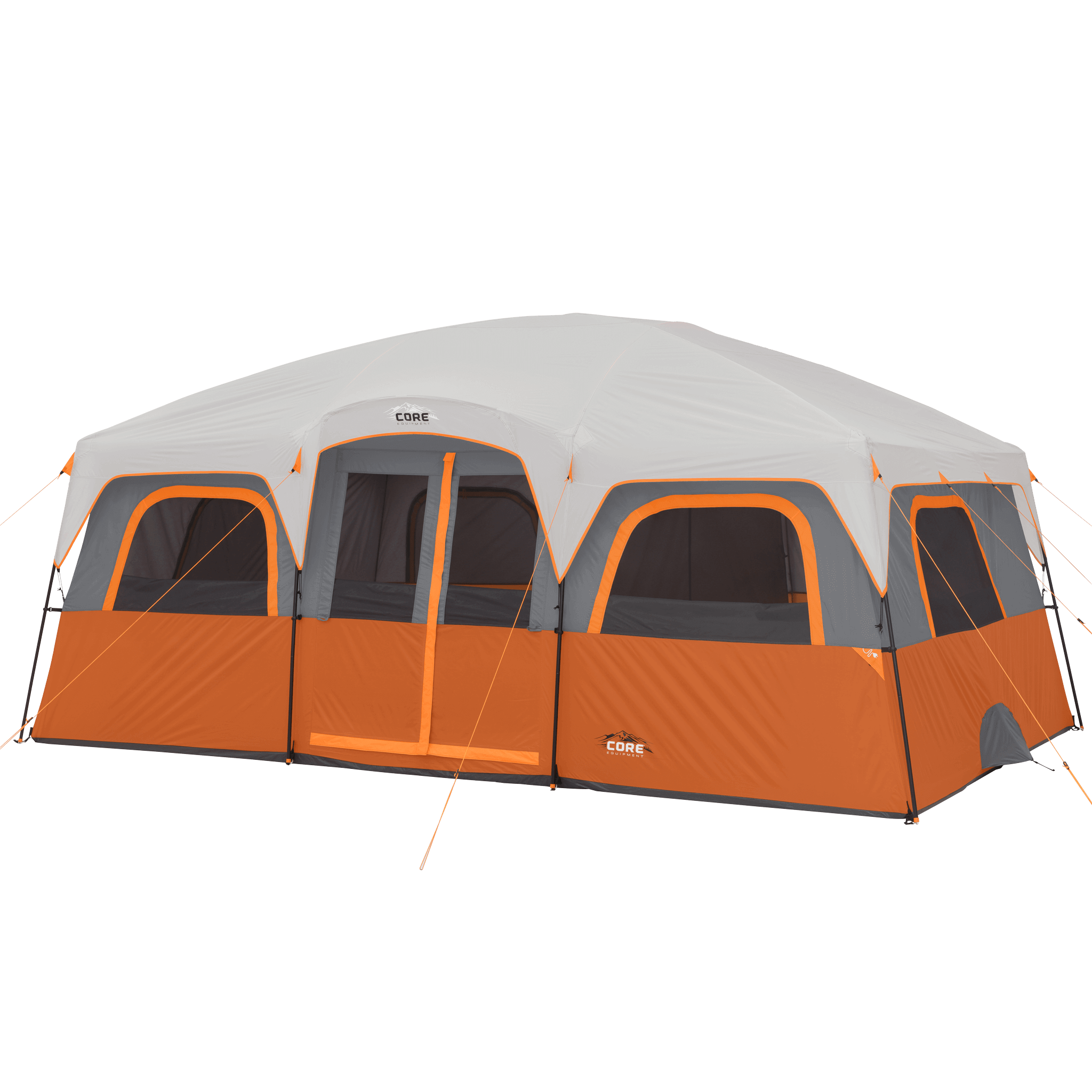 tall two person tent Core Equipment 12-Person Straight Wall Cabin Tent