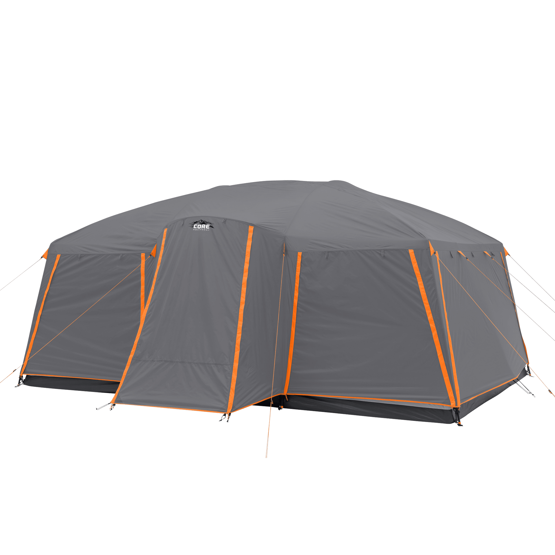 12 persoons tent 12 Person Straight Wall Cabin Tent with Full Rainfly