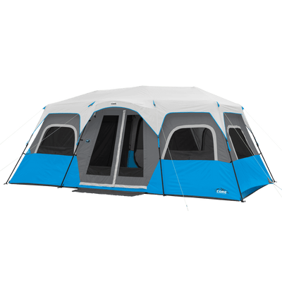 12 Person Lighted Instant Cabin Tent