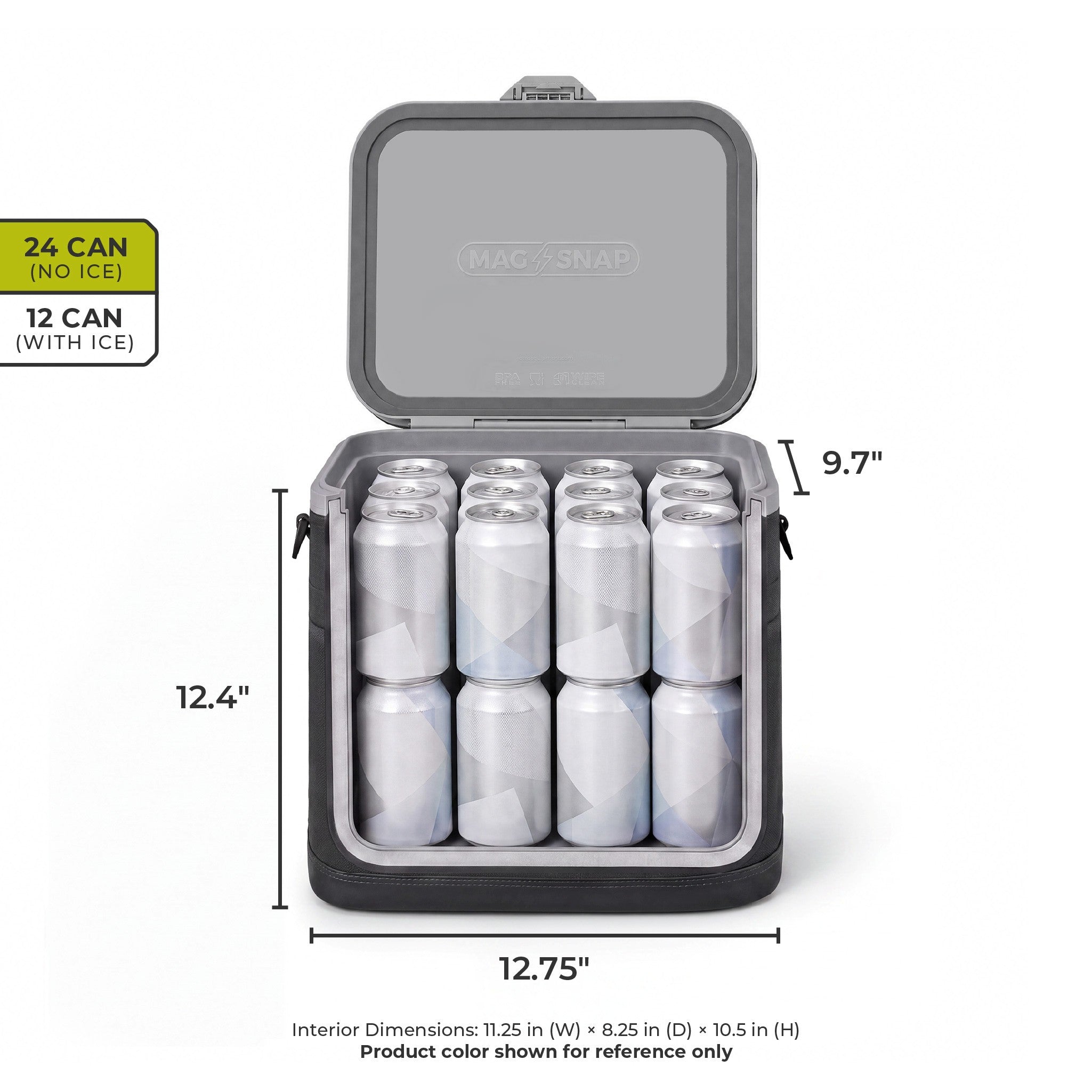 FlipBack 24 Can No-Zip Magnetic Cooler – Core Equipment