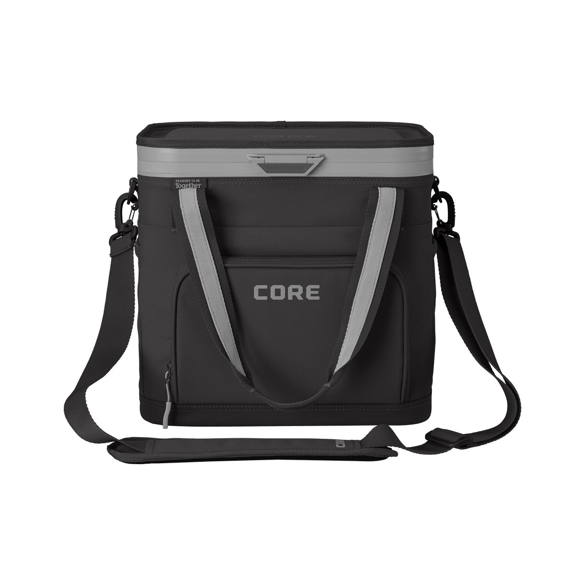 FlipBack 24 Can No-Zip Magnetic Cooler – Core Equipment FlipBack 24 Can No-Zip Magnetic Cooler – Core Equipment