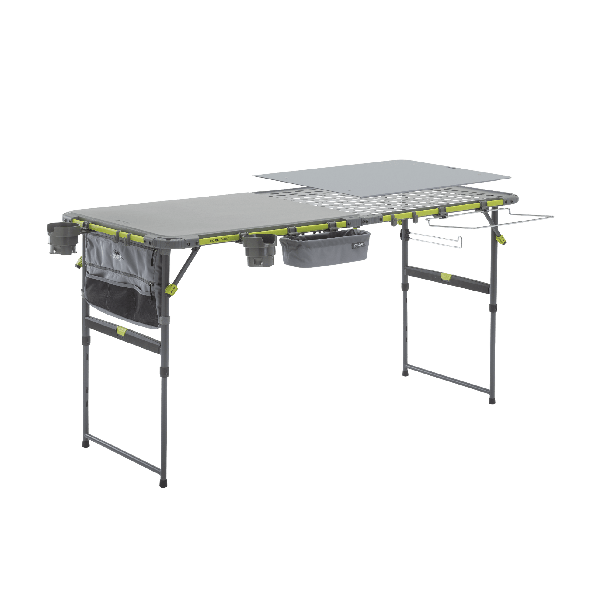 5 Foot FlexRail Outdoor Prep & Cook Table – Core Equipment 5 Foot FlexRail Outdoor Prep & Cook Table – Core Equipment