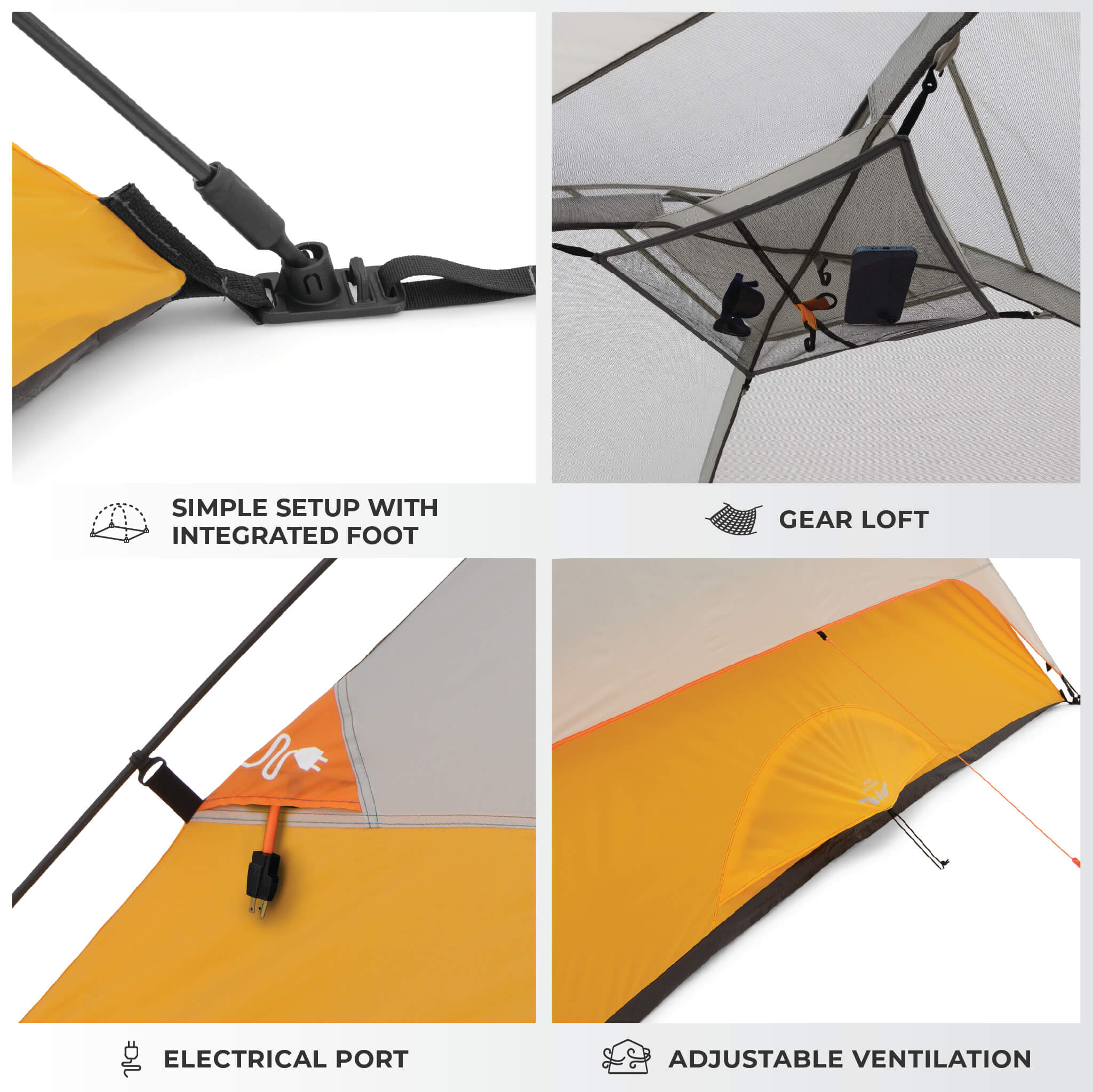6 Person Dome Tent – Core Equipment