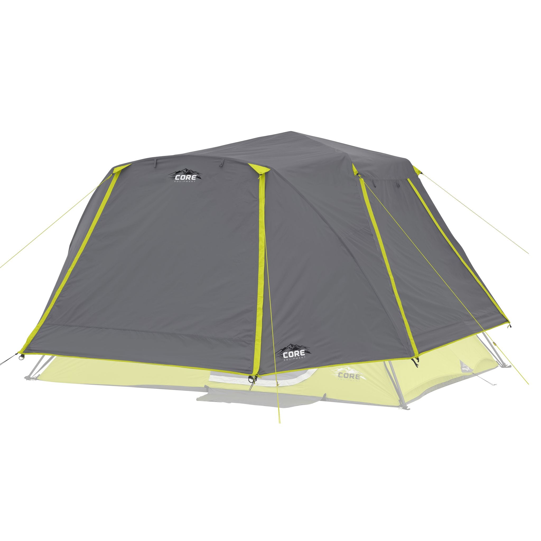 6 Person Instant Cabin Tent Full Rainfly Accessory – Core Equipment