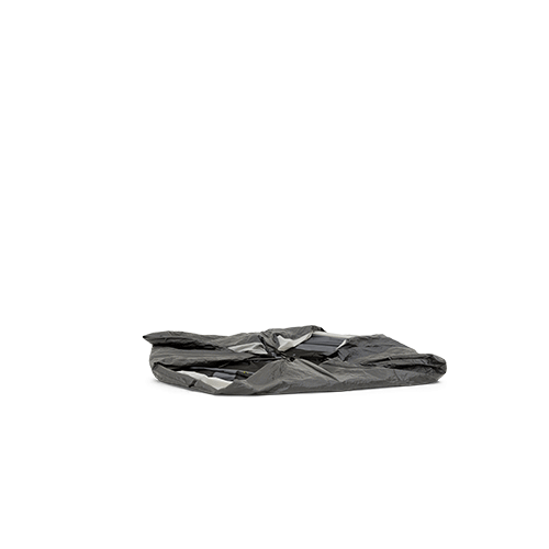 CORE 6 person instant tent with full rainfly setup gif demonstrating fast pop-up frame design for quick setup at a campsite.