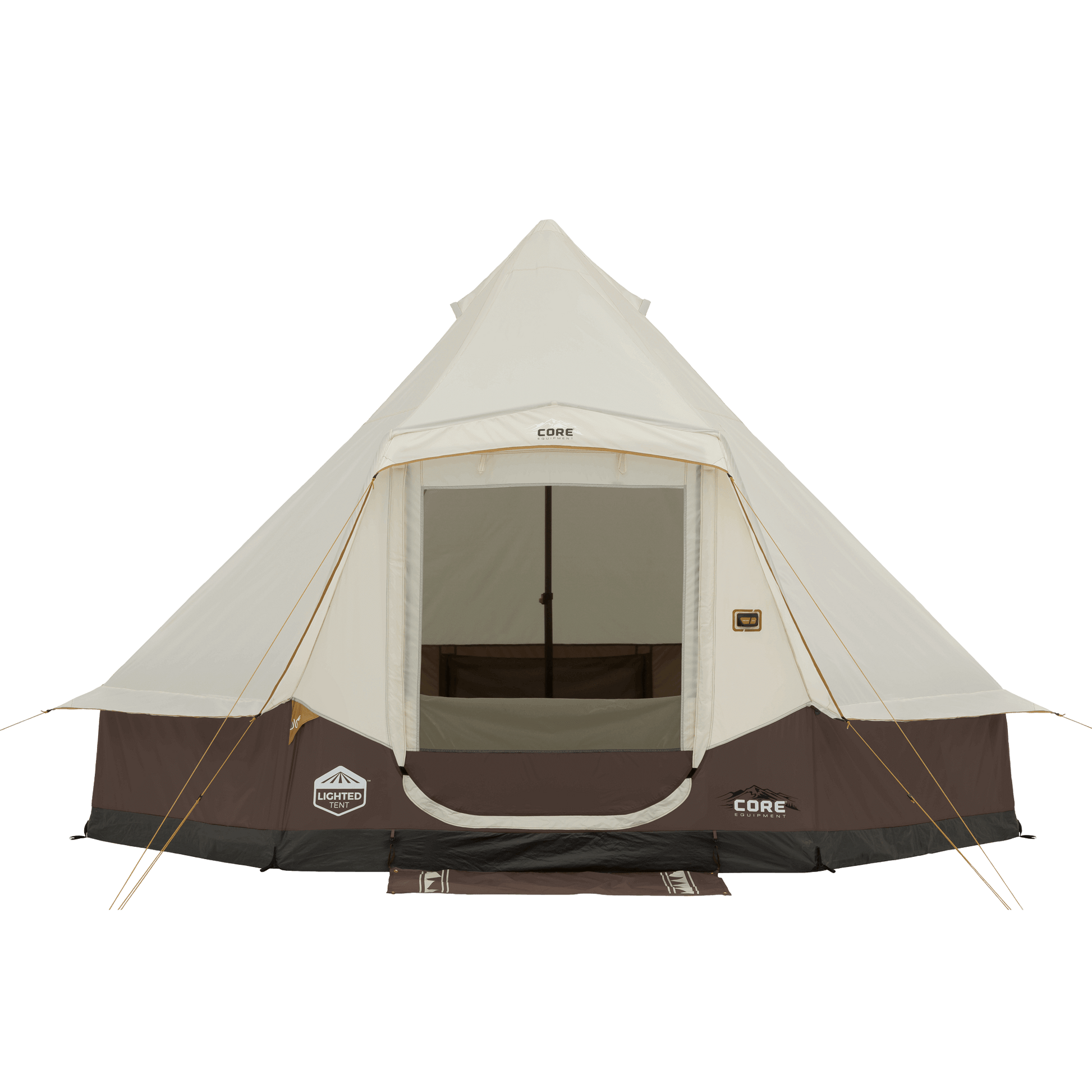 columbia 6 person tent 6 Person Lighted Bell Tent (13' x 12')