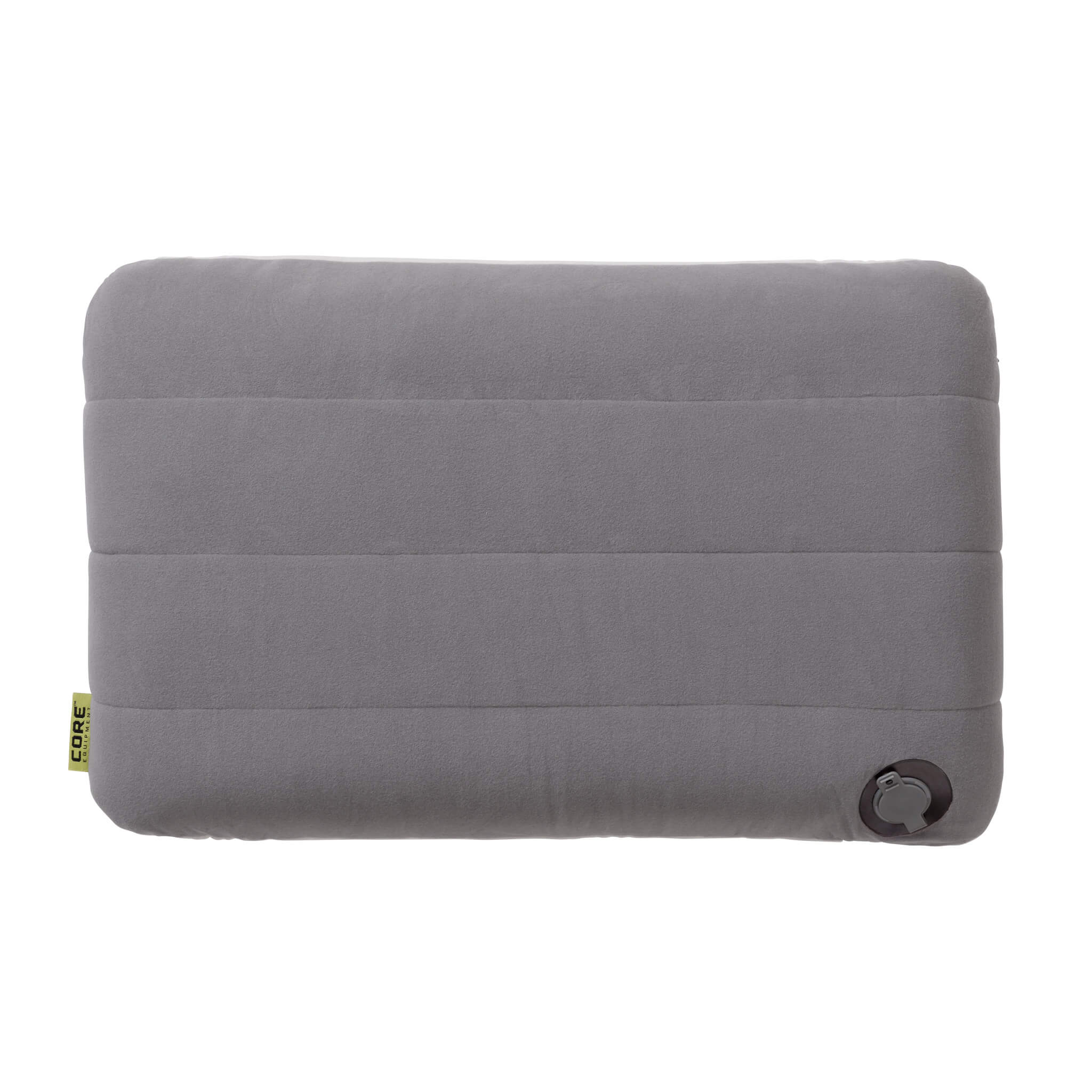 CORE inflatable hybrid pillow with compact design.