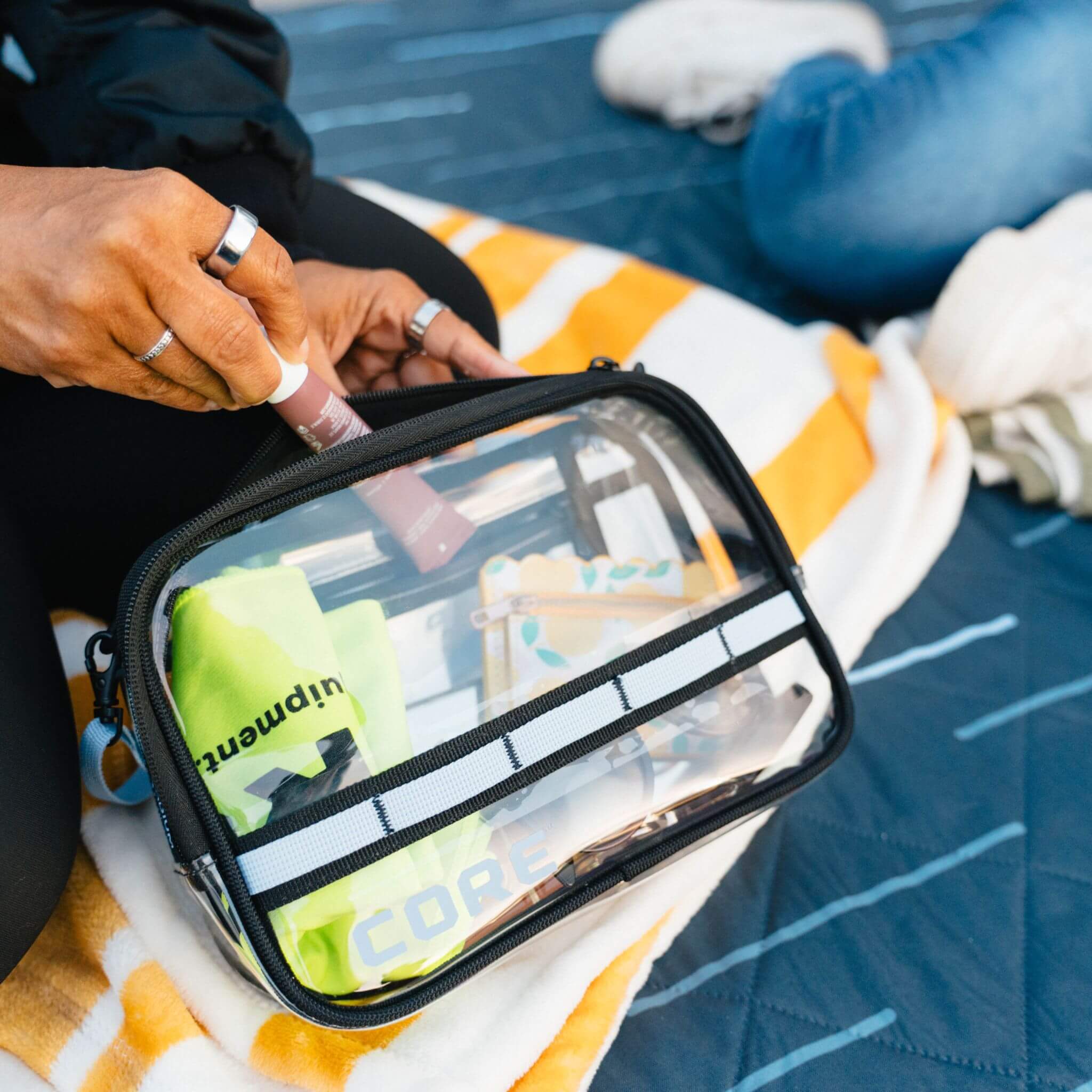 Stadium Compliant Clear Bag for Game Day – Core Equipment