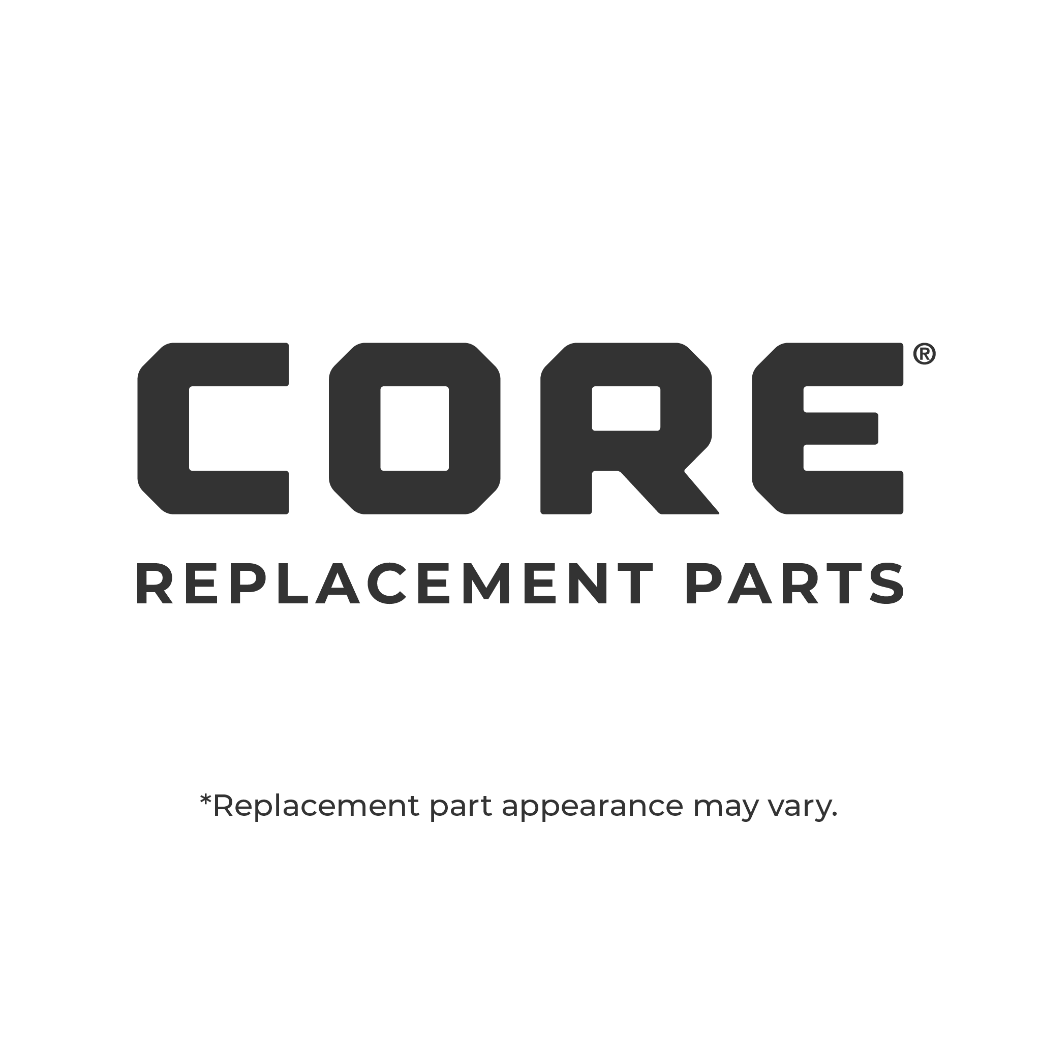 Image with text that reads 'CORE Replacement Parts' 