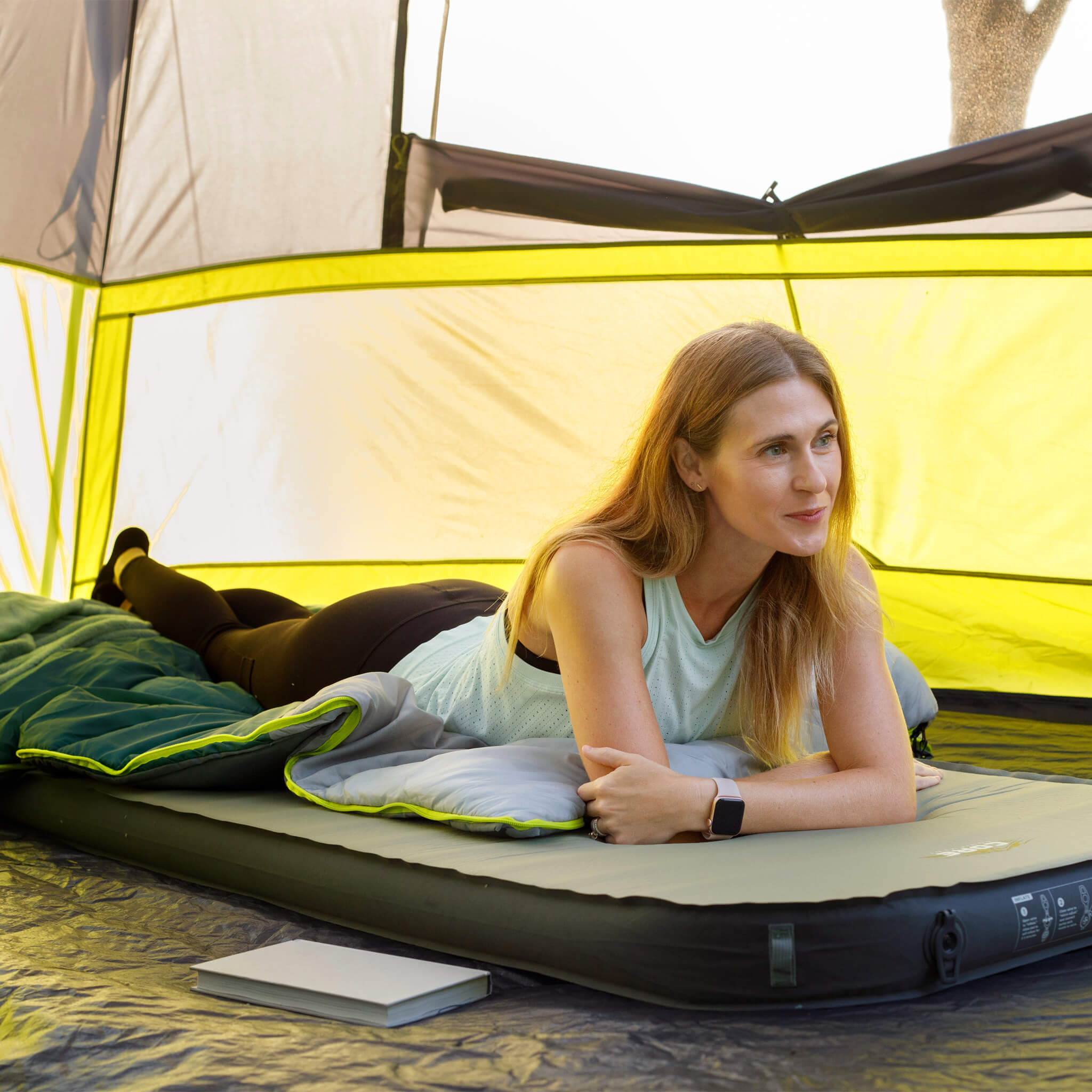 未使用 コールマン SELF INFLATABLE MATTRESS FULL Coleman QuickBed Elite Extra-High Queen Airbed - 9.5 Inch