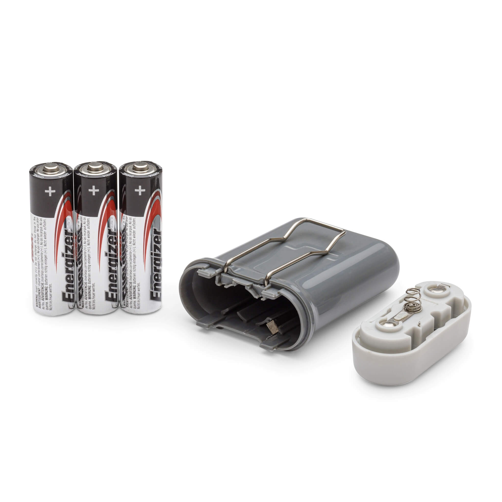 CORE string lights power kit including 3 AA batteries, battery case, and controller for convenient portable lighting.