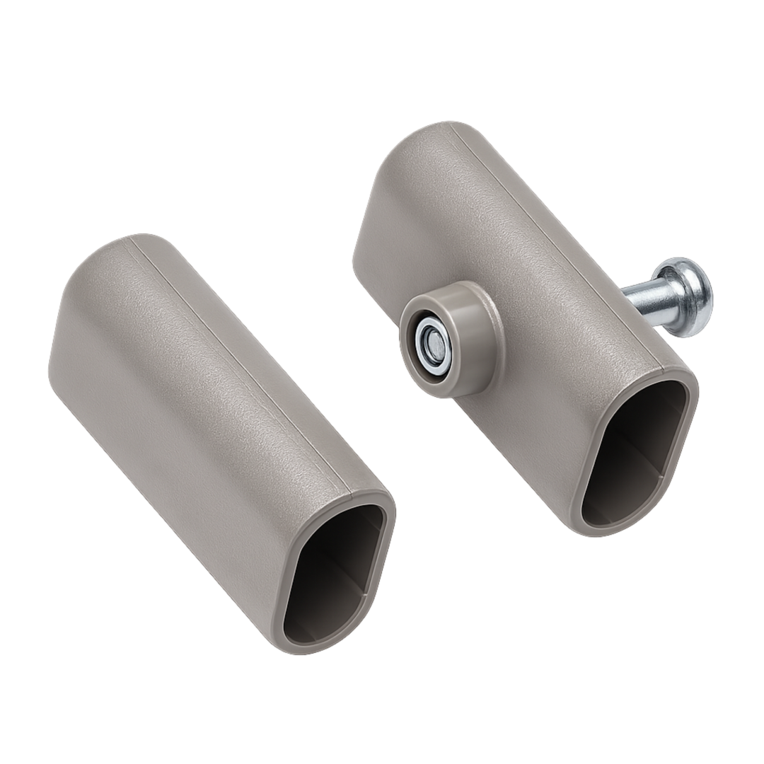 Scissor joint with nuts and bolts