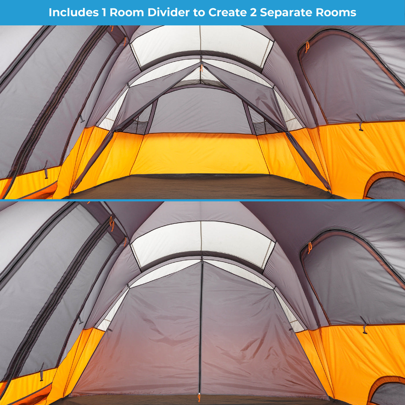 11 Person Extended Dome Tent 18' x 9'