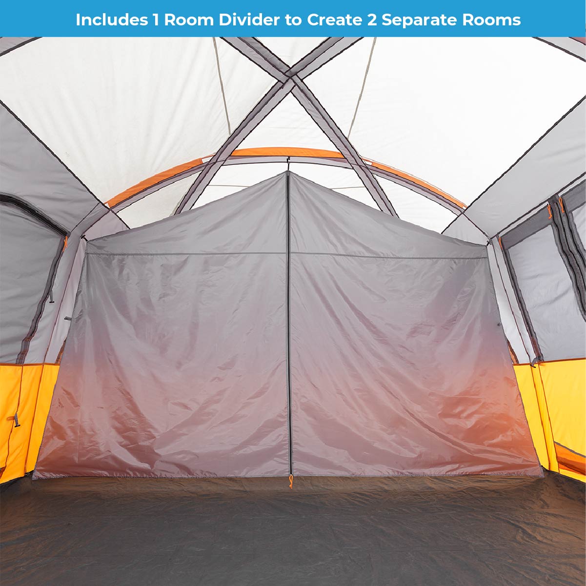 12 Person Straight Wall Cabin Tent 16' x 11'