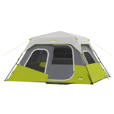 CORE Equipment 10 Person Lighted Instant Cabin Tent with Awning - NO LIGHT  HARDWARE, Sky Groups August Get Out There Auction - Summer, Outdoor,  Tarps, Clothing, Housewares, Arcades, and Tons More!!