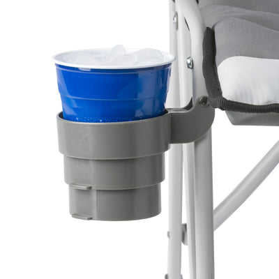 CORE Padded Hard Arm Chair cup holder