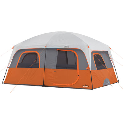 Core Equipment 10 Person Straight Wall Cabin Tent