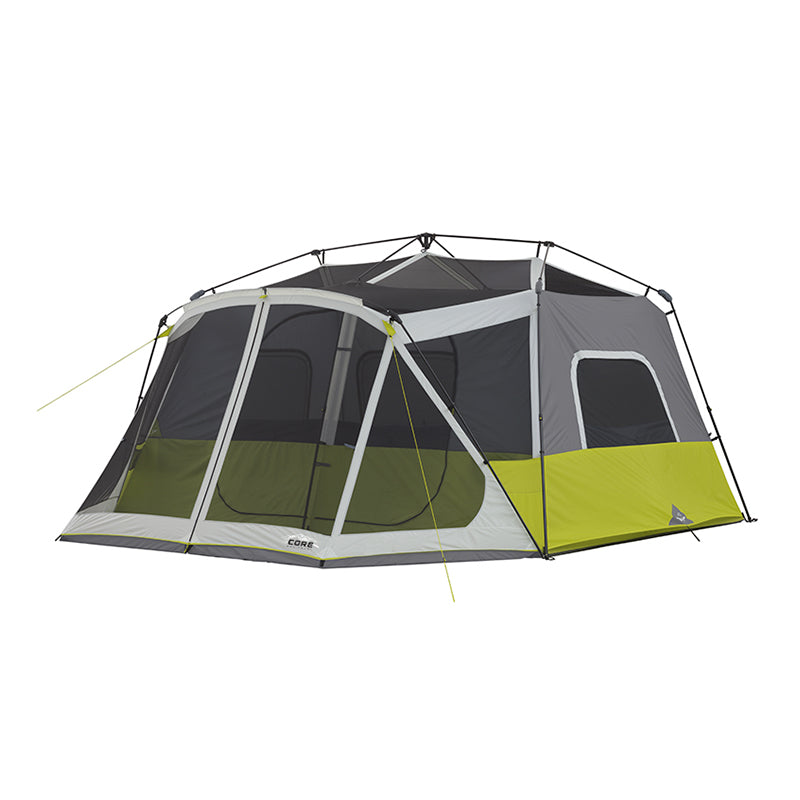 CORE® Equipment 10-Person Performance Instant Cabin Tent Setup 