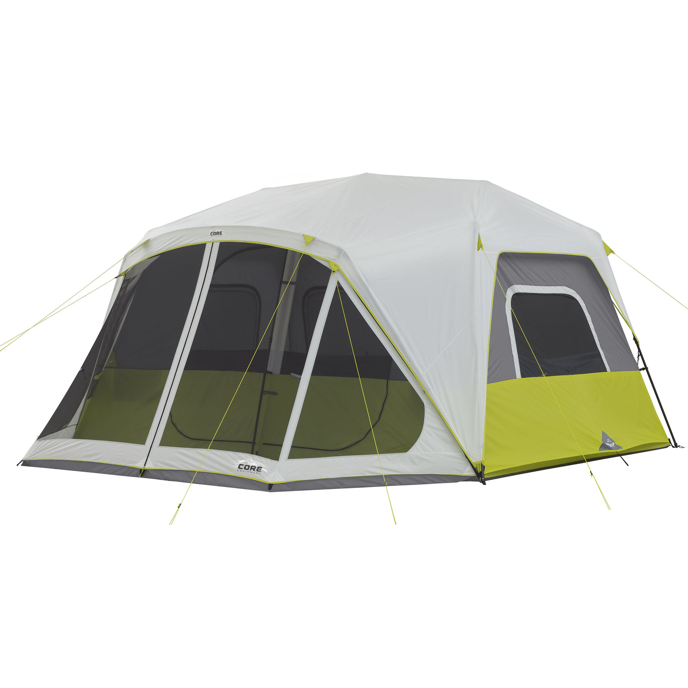 CORE 10 Person Lighted Instant Cabin Tent Review (Easy to Use)