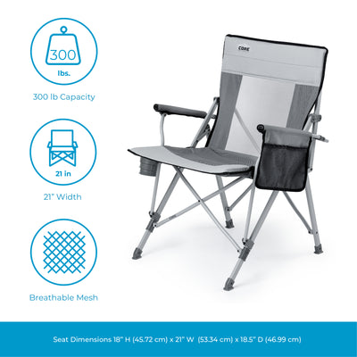 Mesh Hard Arm Chair
