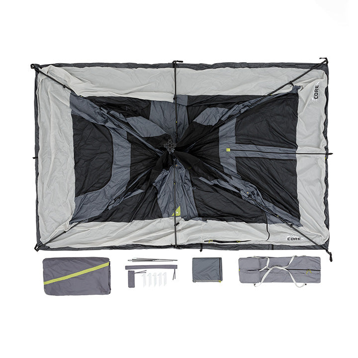 9 Person Instant Cabin Tent with Full Rainfly 14' x 9'