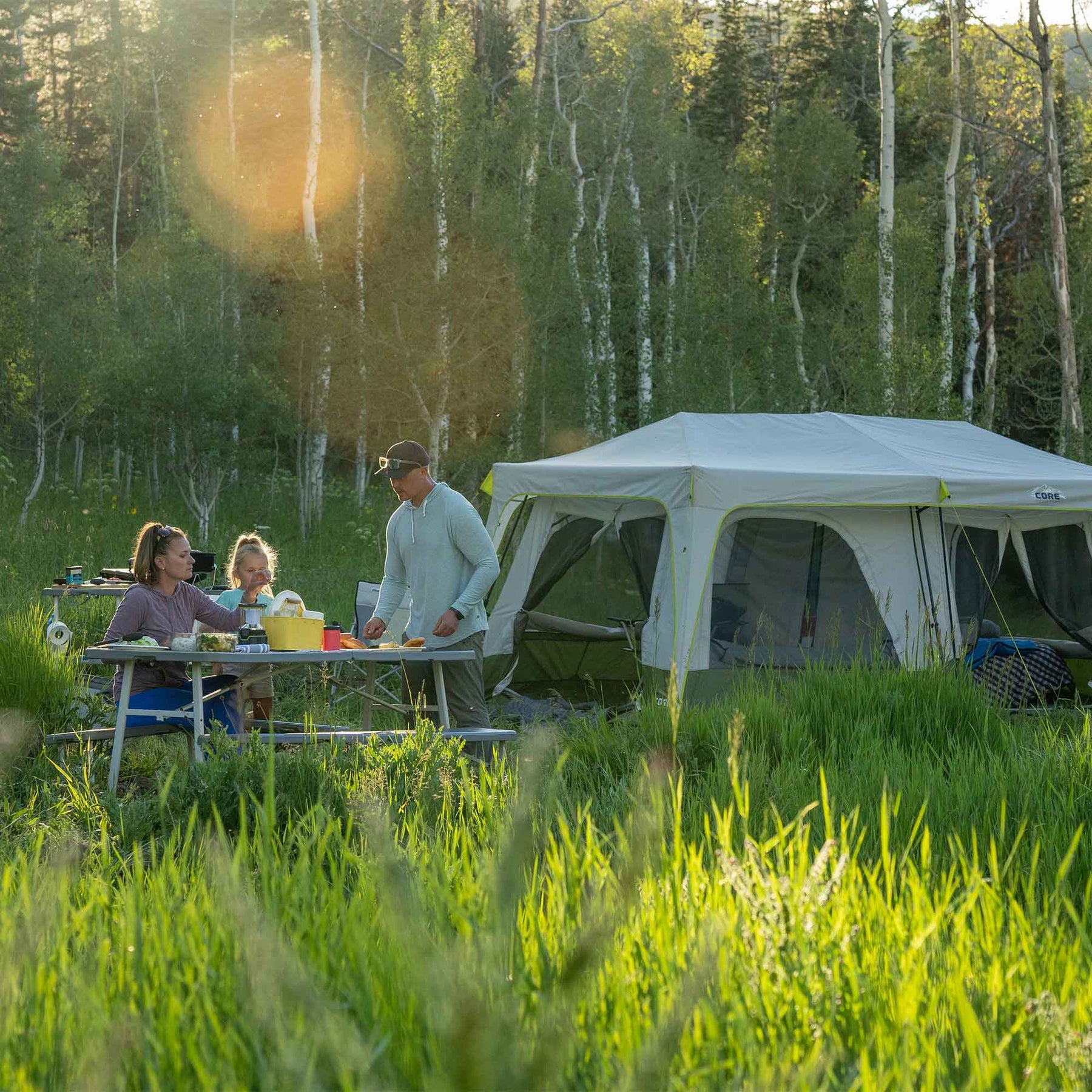 8 Person Instant Cabin Performance Tent 13' x 9