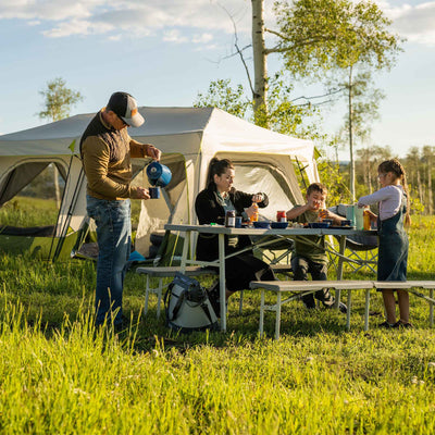 6 Foot Picnic Table 3-in-1 Combo