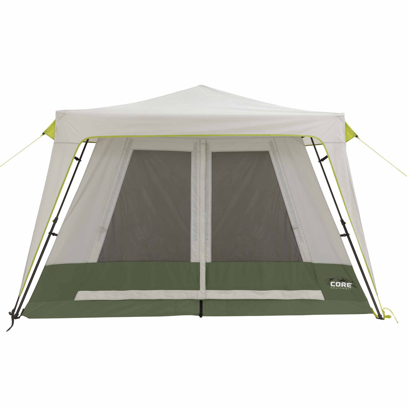 CORE Equipment 10 Person Lighted Instant Cabin Tent with Awning – Storage  Steals & Daily Deals