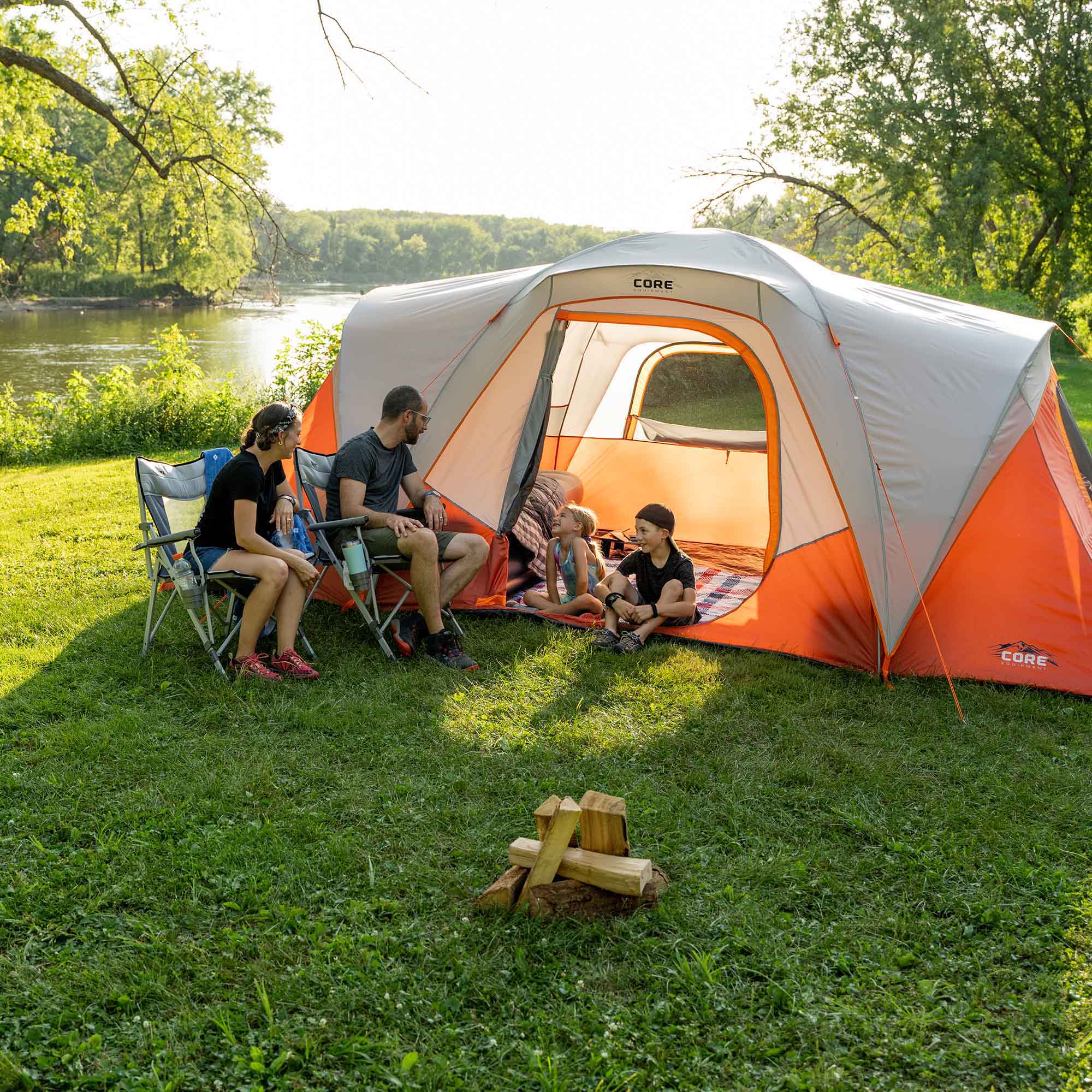 9 Person Extended Dome Plus Tent