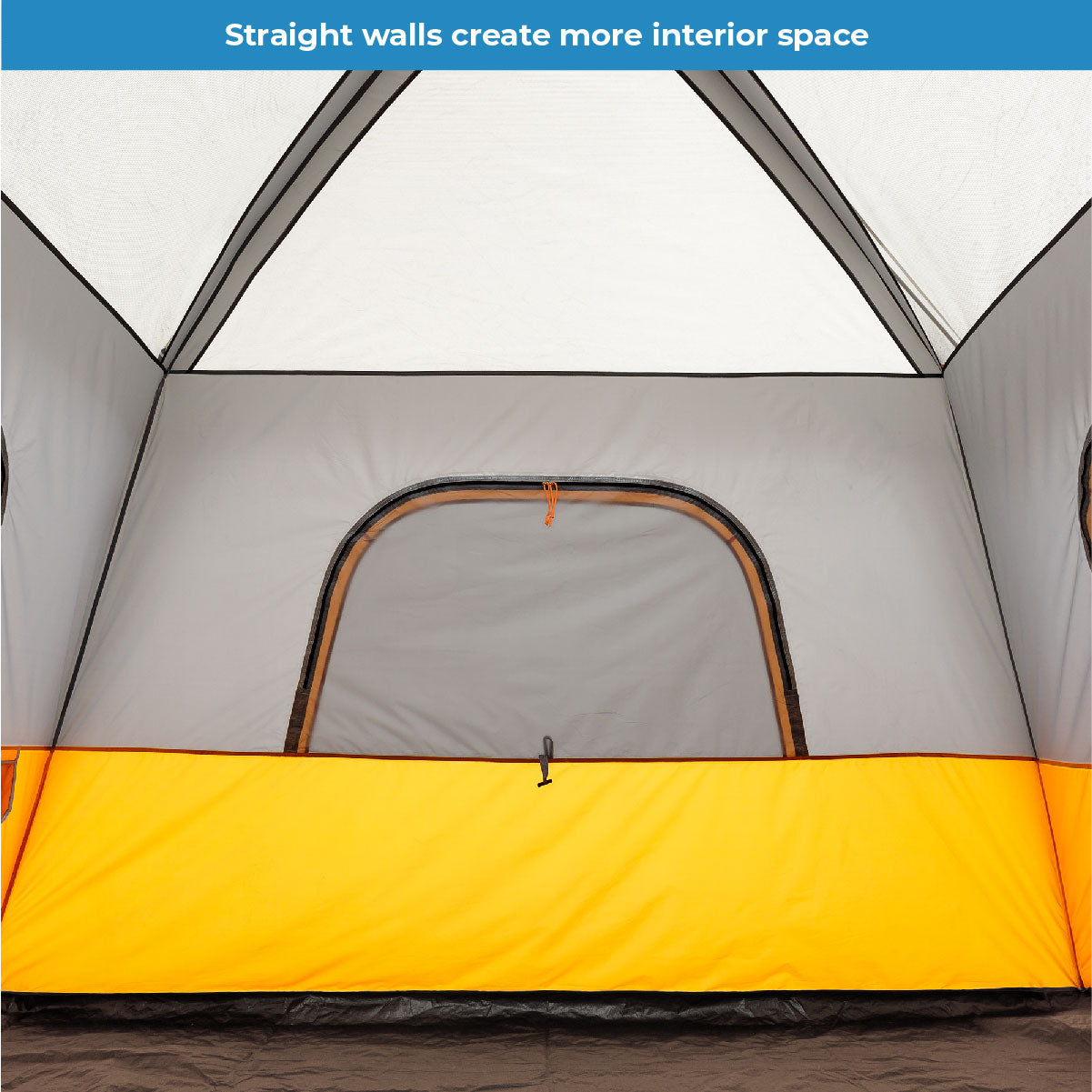6 Person Straight Wall Cabin Tent