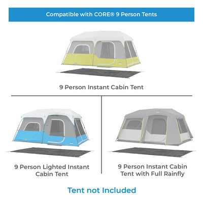Footprint for 9 Person Instant Cabin Tents