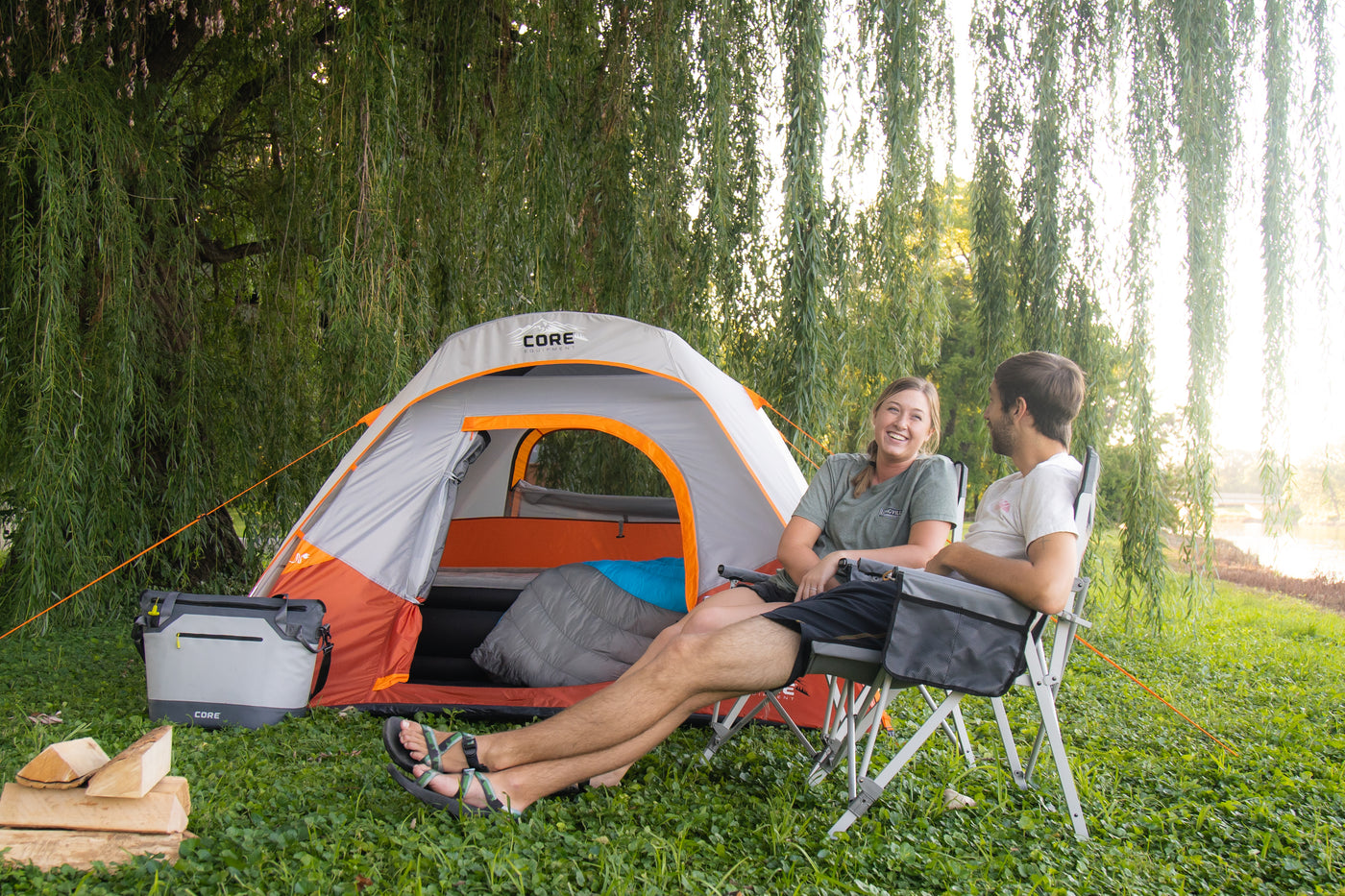 4 Person Dome Plus Tent 8' x 7'