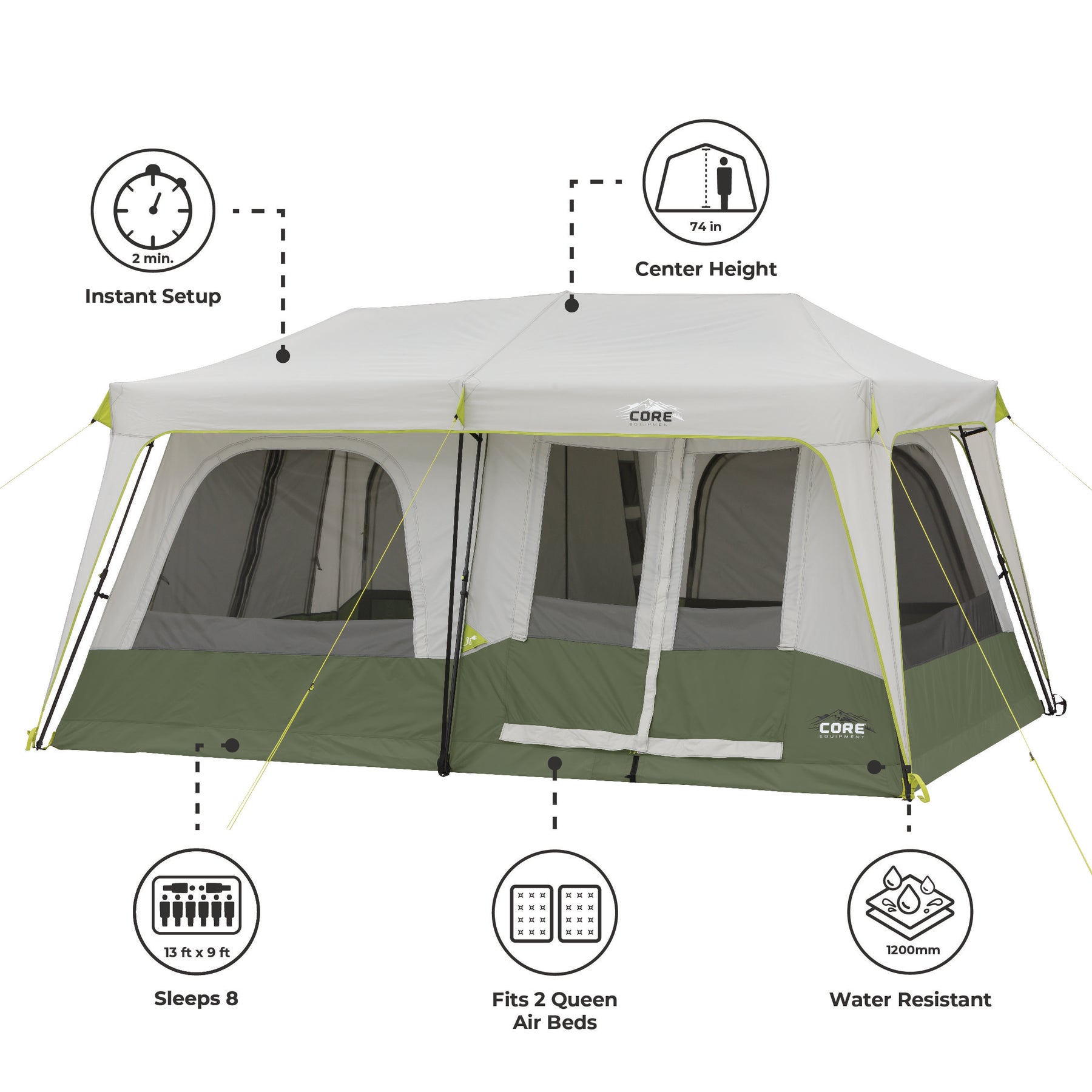 Best 8 person tents for camping cheap