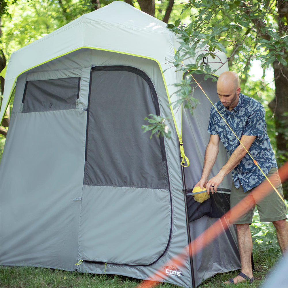 Two Room Instant Shower Tent