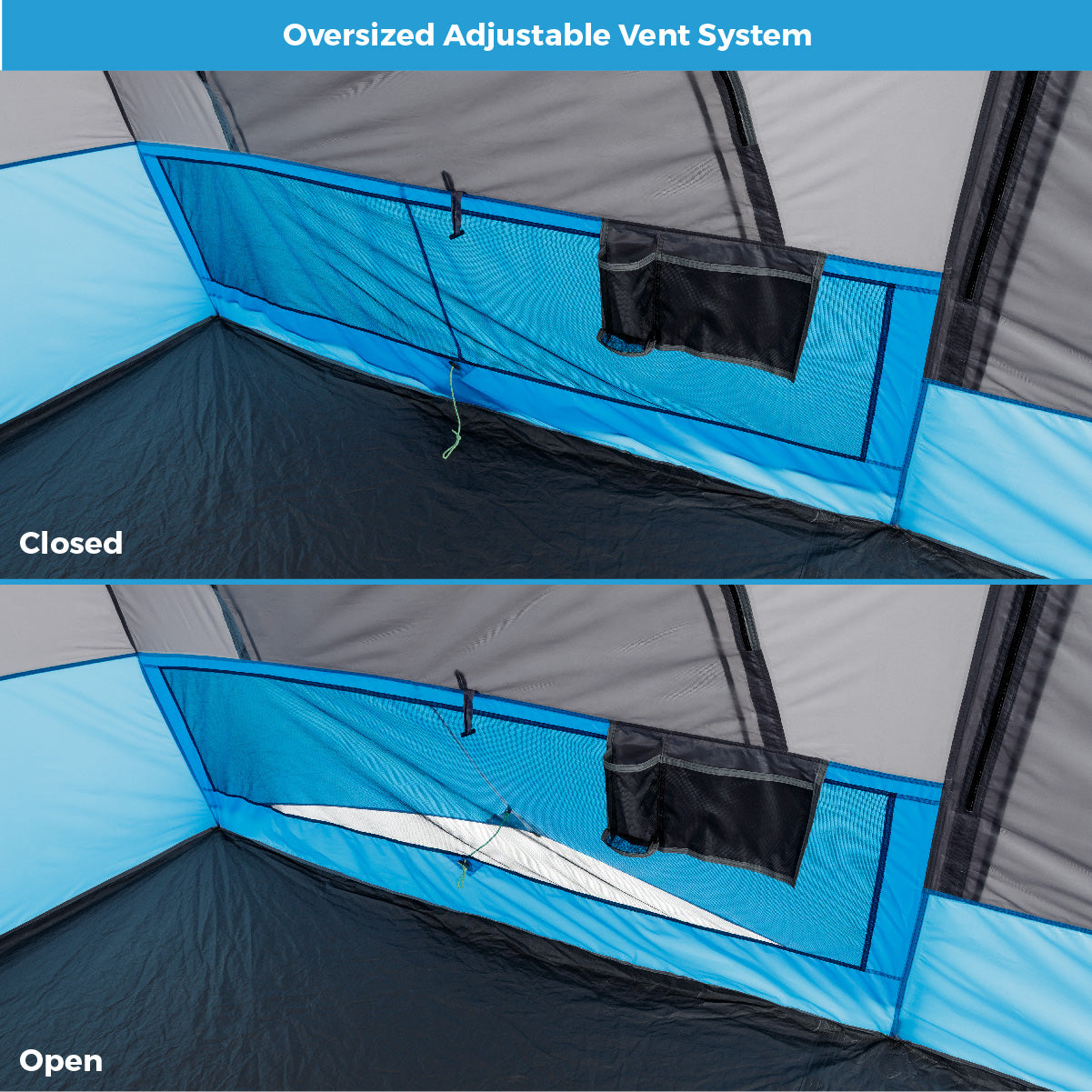 9 Person Lighted Instant Cabin Tent – Core Equipment