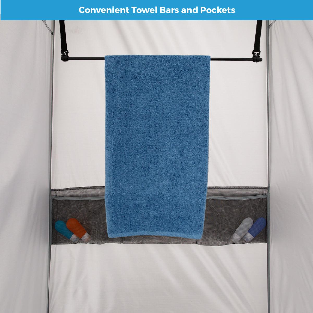 Two Room Instant Shower Tent
